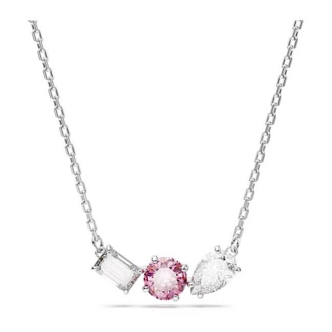 Collana Swarovski Mesmera rosa e bianca - 5668275