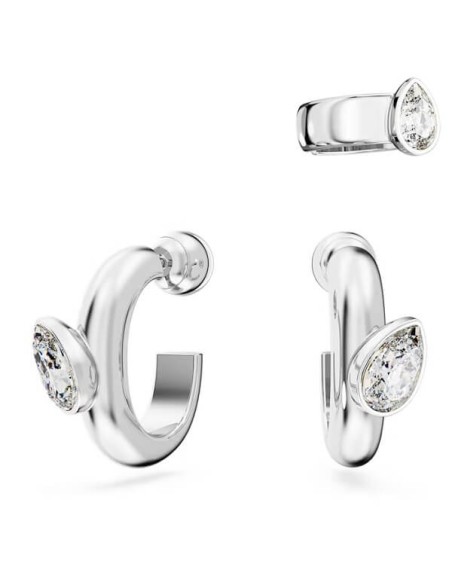 Orecchini ear cuff Swarovski Dextera a cerchio - 5671192