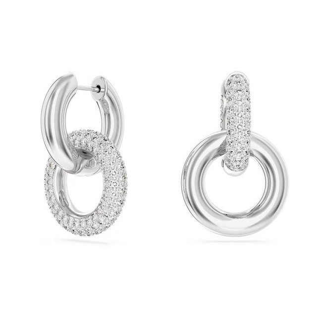 Swarovski Dextera double hoop earrings 5671807