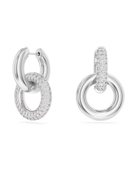 Orecchini Swarovski a cerchio doppio Dextera  5671807