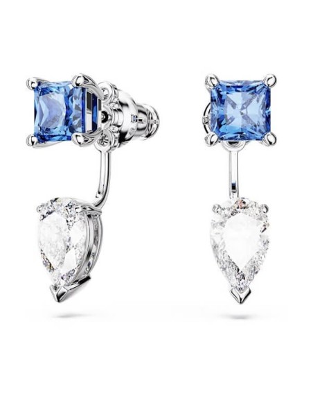 Swarovski Mesmera jacket blue and white earrings - 5665767