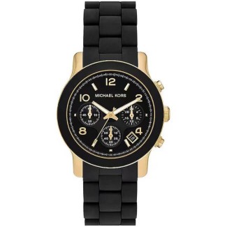 Orologio Chrono donna Michael Kors Runway nero -  MK7385