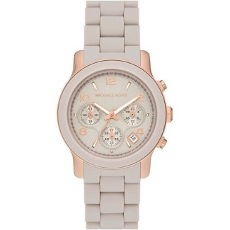 Michael Kors Runway roséfarbene Chrono-Damenuhr – MK7386