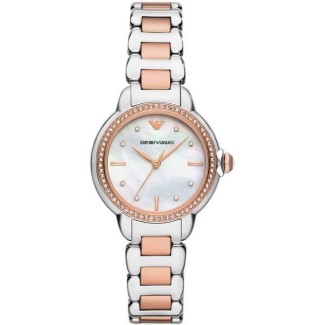 Emporio Armani women's Mia watch in two-tone steel - AR11569