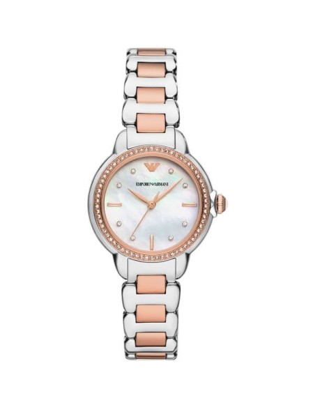 Emporio Armani women's Mia watch in two-tone steel - AR11569