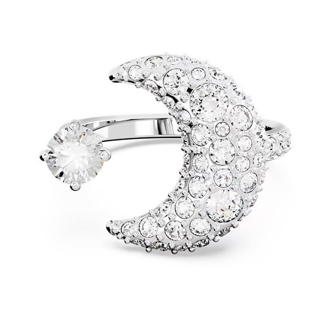 Anello Swarovski contrariè  Luna e punto luce - 5666176
