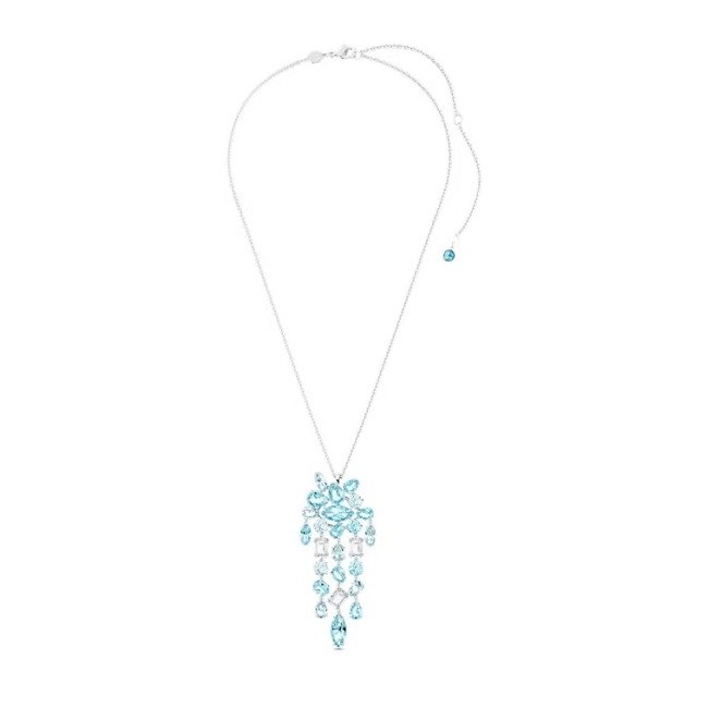 Collana pendente Swarovski Gema azzurro 5666014