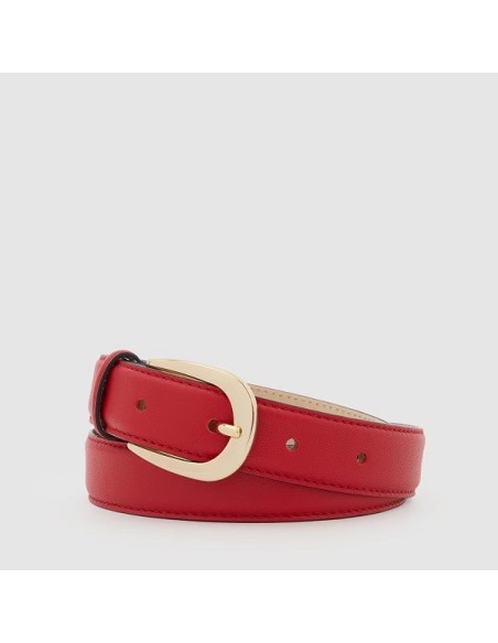 Piquadro women's Circle belt cardinal red CU6179W92/R6
