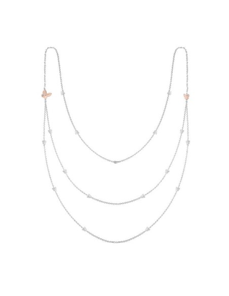 Salvini Minimal Sautoir necklace in gold with diamonds - 20063711