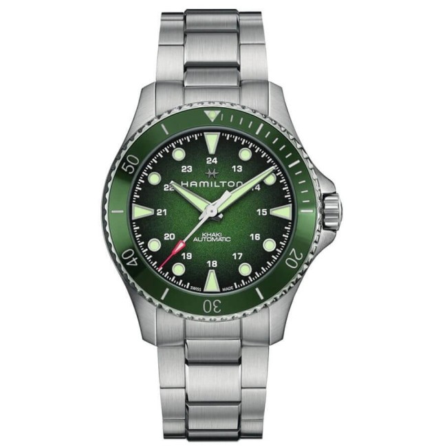 Orologio Hamilton Khaki Navy Scuba Automatico Verde H82525160