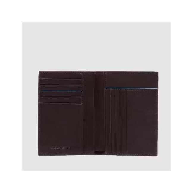 Piquadro vertikale Geldbörse B2 Revamp Mahagoni PU1393B2VR/MO