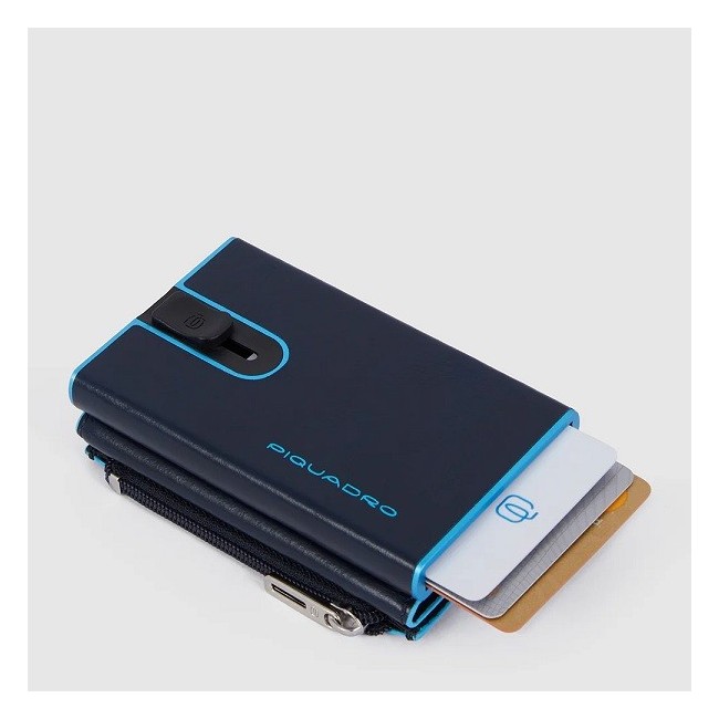 Piquadro Blue Square kompakte Geldbörse blau - PP5585B2BLR/N