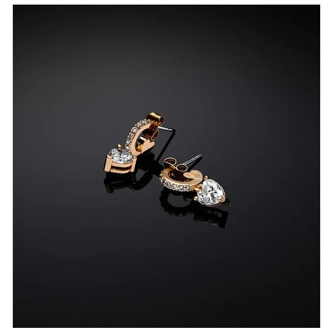 Orecchini Chiara Ferragni First Love cerchio e pendente dorato J19AWJ10