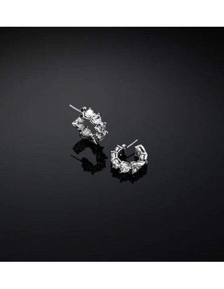 Orecchini Chiara Ferragni Infinity Love cerchio cuori small J19AWJ07