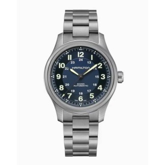 Orologio Hamilton Khaki Field Titanium Blu - H70205140