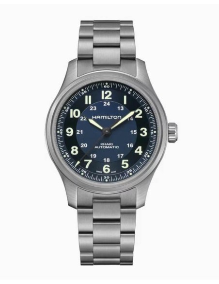 Hamilton Khaki Field Titanblaue Uhr – H70205140