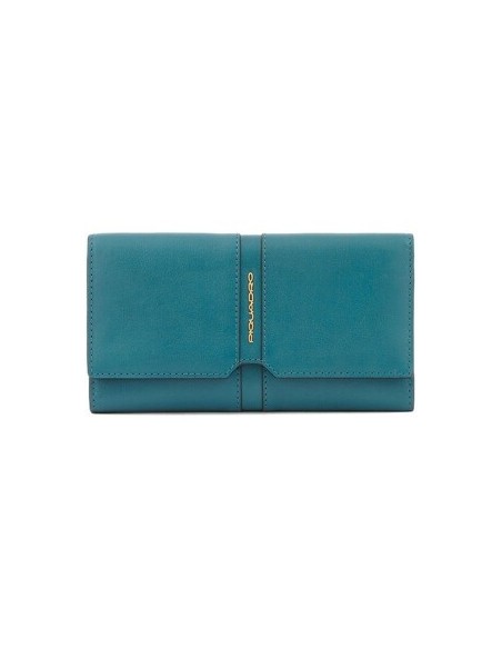 Piquadro Ray green women's wallet PD5904S126R/VE2