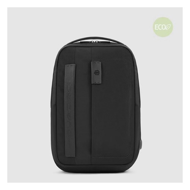 Piquadro Zaino in tessuto nero x14 pollici - CA6232P16S2/N