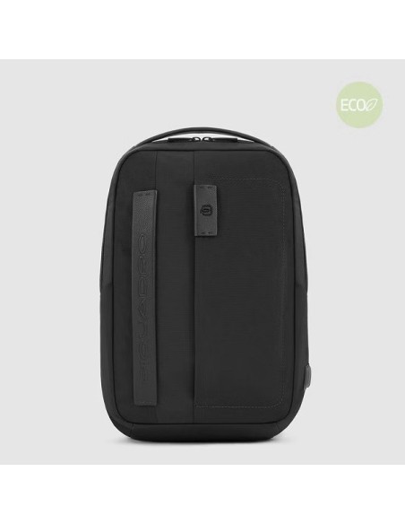Piquadro Zaino in tessuto nero x14 pollici - CA6232P16S2/N