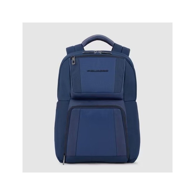 Piquadro Blauer Stoffrucksack CA6219W120/BLU