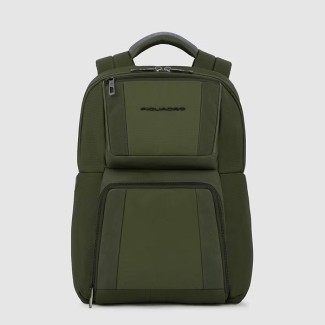 Piquadro Rucksack aus grünem Stoff CA6219W120/VE