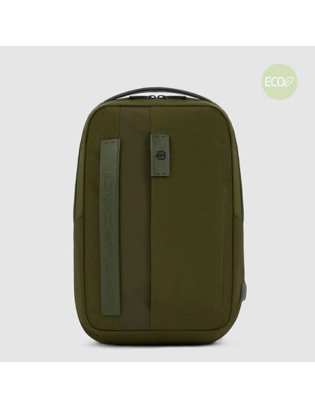Piquadro Green fabric backpack x14 inches CA6232P16S2/VE