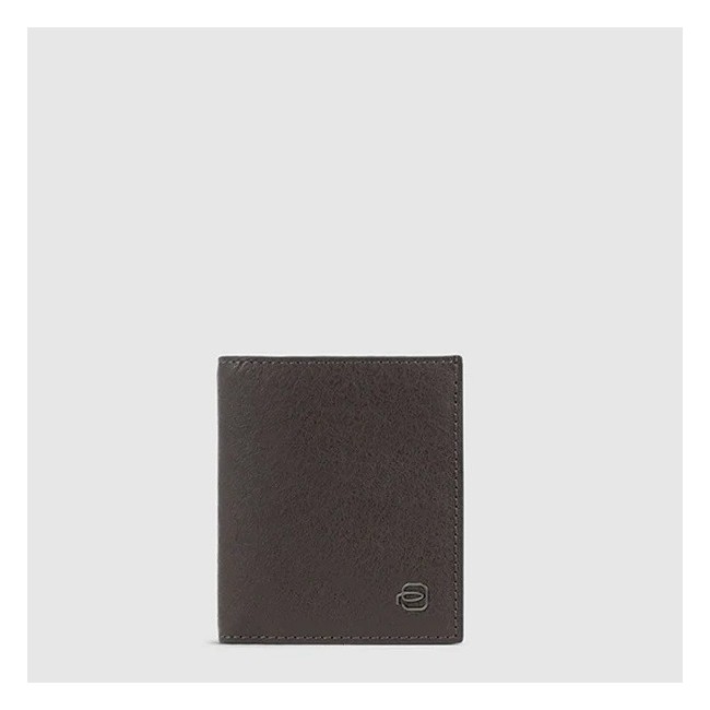 Portafoglio verticale Piquadro Black Square testa di moro - PU5963B3R/TM