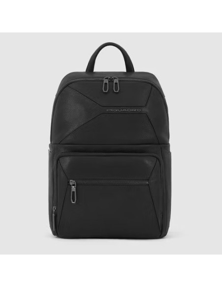 Piquadro Rhio black computer backpack - CA6248W118/N