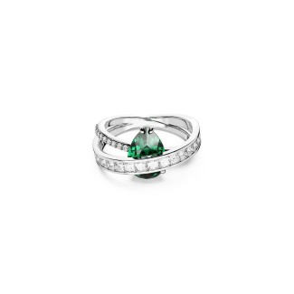 Anello Swarovski Cocktail Hyperbola verde 5665365