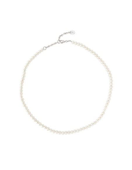 Collana Mimì elastica con perle Bianche- C0M028A1