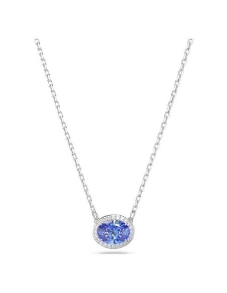 Swarovski Constella blaue ovale Kristallhalskette – 5671809