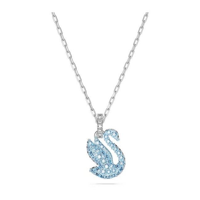 Collana Swarovski Iconic Swan con cigno blu - 5680422