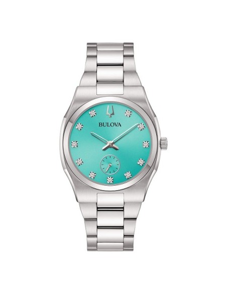 Orologio Bulova Surveyor turchese e diamanti - 96P243
