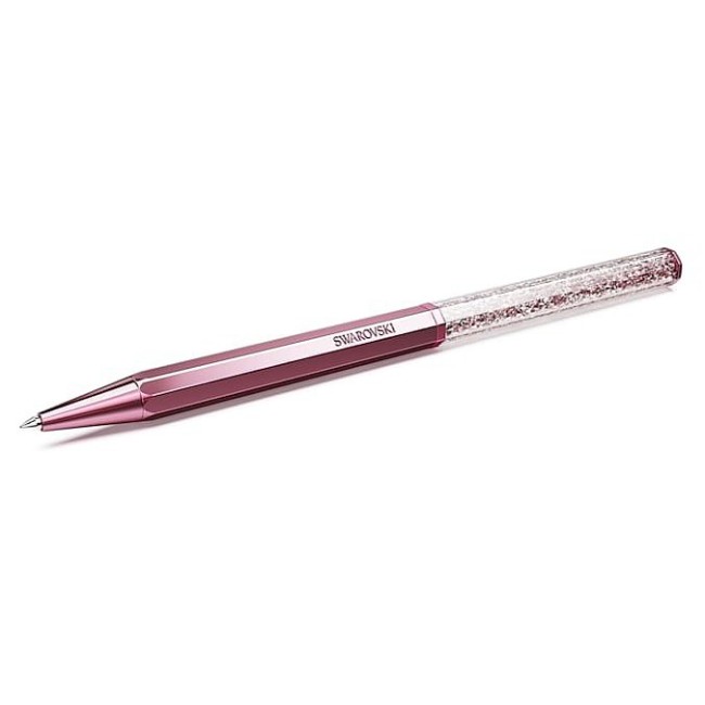 Penna a sfera Swarovski Crystalline Rosa - 5669937