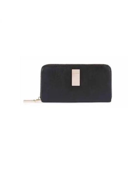 Piquadro Women's black leather wallet Dafne PD1515DFR/N