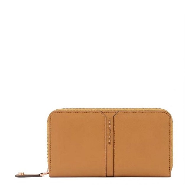 Piquadro Ray women's wallet in tan leather PD1515S126R/CU