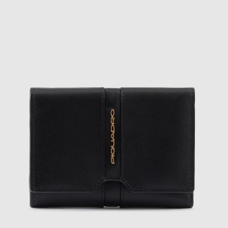 Piquadro Ray women's wallet black PD5216S126R/N