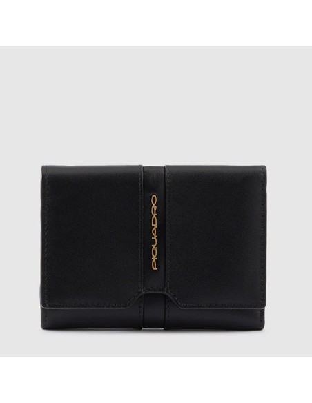 Piquadro Ray women's wallet black PD5216S126R/N