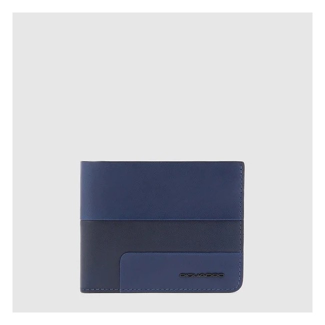 Piquadro Aye blue leather wallet - PU4188W119R/BLU