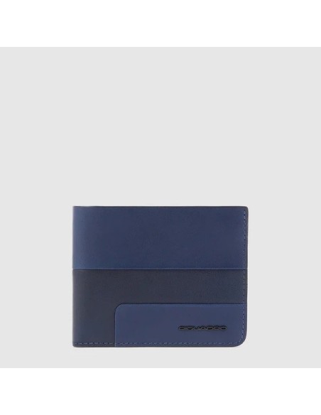 Piquadro Aye blue leather wallet - PU4188W119R/BLU