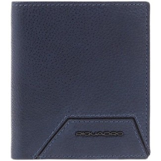Piquadro Rhino vertical wallet blue - PU5964W118R/BLU