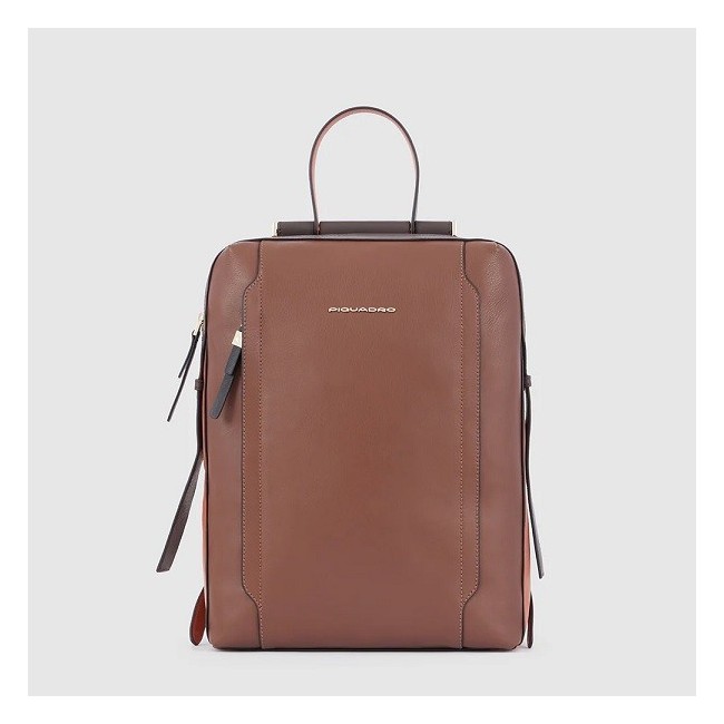 Piquadro Circle leather backpack - CA4576W92/MAR
