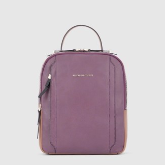 Zaino piccolo in pelle Piquadro Circle viola - CA5566W92/VICU