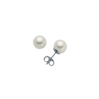 Miluna Pearls 7mm stud earrings - PPN775BMV3