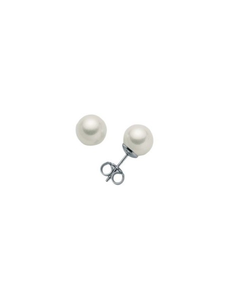 Miluna Pearls 7mm stud earrings - PPN775BMV3