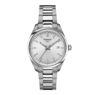 Tissot PR100 34 mm silberne Quarzuhr – T1502101103100