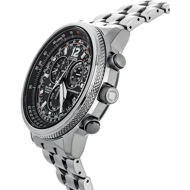 Citizen Radio Controlled Chrono Pilot black CB5860-86E watch