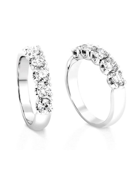 Giorgio Visconti Veretta-Ring mit fünf Diamanten 1,16 KT – AB16005I