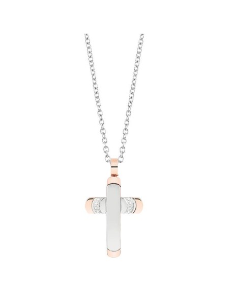 Bliss Premiere Necklace in Steel and Zircons - 20085245