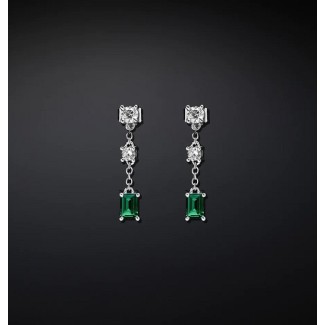 Orecchini Chiara Ferragni Emerald pendente verde J19AWJ18